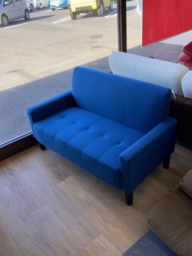 商品画像：2人掛けソファ/ファブリック/BLU 1