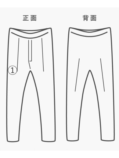 商品画像：ボトム/M/コットン/BLU 7