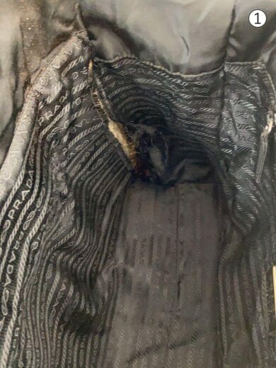 商品画像：トートバッグ/ナイロン/BLK 7