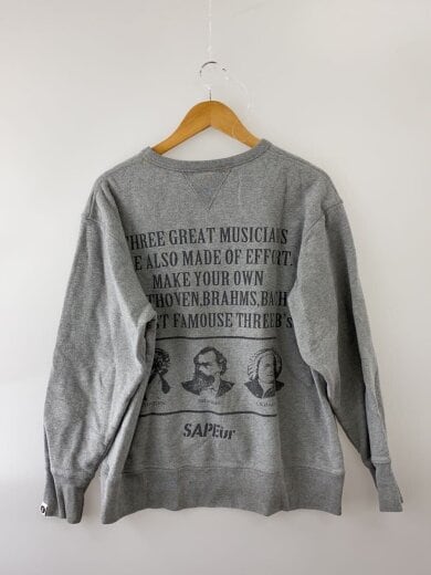 商品画像：スウェット/L/コットン/GRY// 2