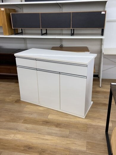 商品画像：キッチンカウンター/棚・キャビネットその他/WHT 1