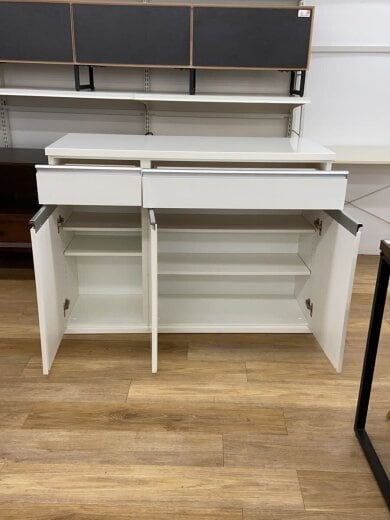 商品画像：キッチンカウンター/棚・キャビネットその他/WHT 5