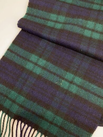 商品画像：マフラー/ウール/GRN/チェック/メンズ 3