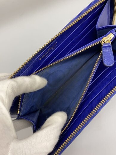 商品画像：長財布/レザー/BLU/レディース 5