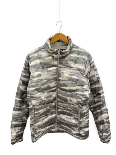 商品画像：ダウンジャケット/L/ナイロン/GRY/カモフラ/MJD-F5033 1