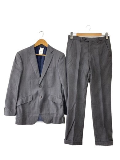 商品画像：セットアップ/--/ウール/GRY/ストライプ/PL-IC-36328// 1