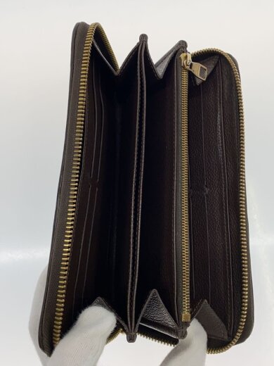 商品画像：ジッピー・ウォレット_モノグラム・アンプラント/レザー/BRW/レディース// 4