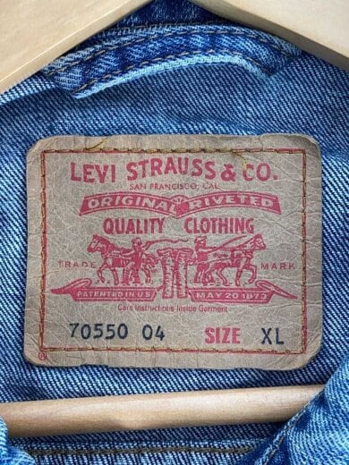 商品画像：Gジャン/XL/コットン/BLU/70550 04 3