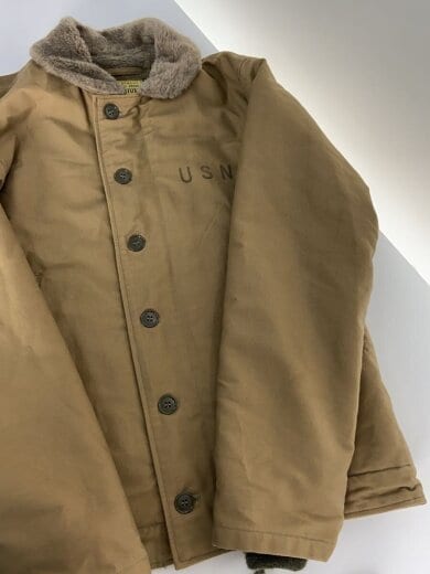 商品画像：デッキジャケット/M/コットン/KHK/BR12031 7