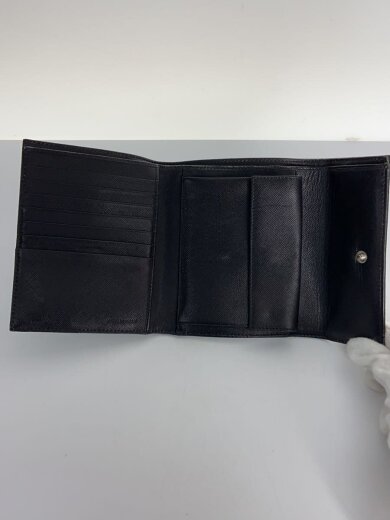 商品画像：2つ折り財布/ナイロン/BLK/無地/レディース 4