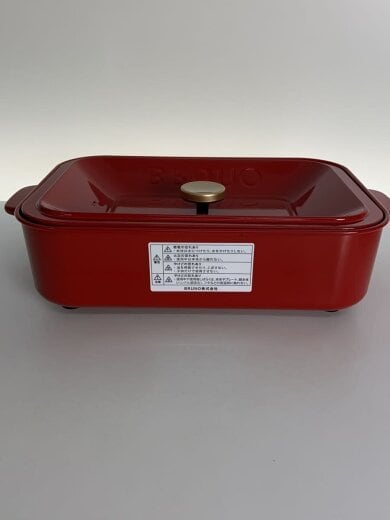 商品画像：ホットプレート BOE021-RD// 4