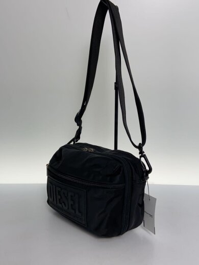 商品画像：BIGラバーロゴショルダーバッグ/ナイロン/BLK 2