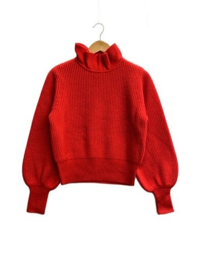 商品画像：ニット・セーター(厚手)/S/ウール/RED// 1