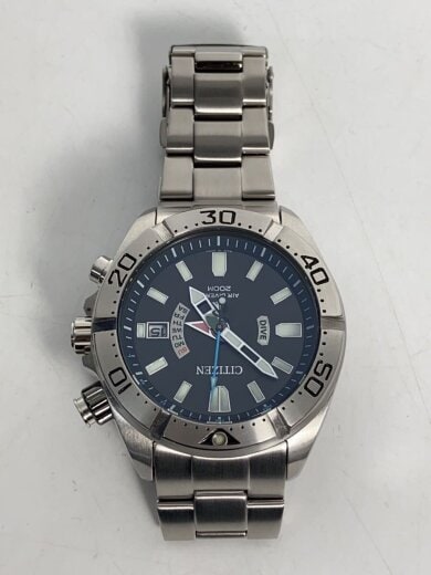 商品画像：ソーラー腕時計/アナログ/ステンレス/GRY/SLV/H112-T016651 9