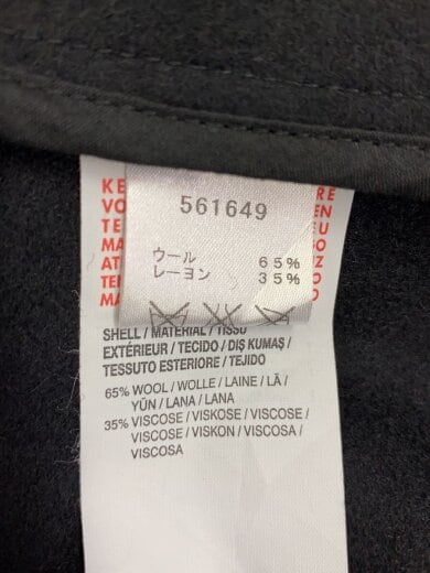 画像：PUMA × MIHARA YASUHIROコート/S/ウール/BLK/5616494