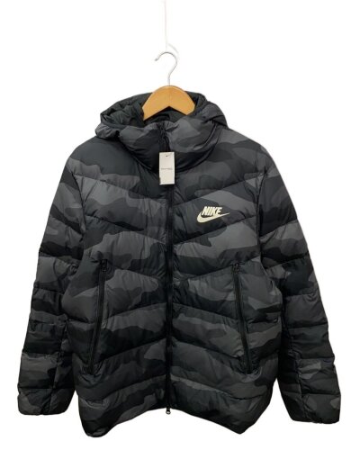 商品画像：中綿ダウンジャケット/XXL/ポリエステル/GRY/カモフラ/BV48764-083 1