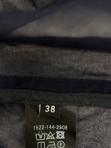 商品画像：テーラードジャケット/38/コットン/NVY/1522-144-2908 4