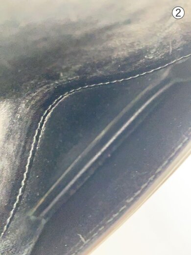 商品画像：カードケース/レザー/BLK/無地/メンズ/174646 6