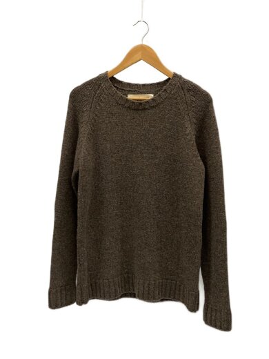 商品画像：ニット・セーター(厚手)/S/ウール/BRW/無地/MTR-1844// 1