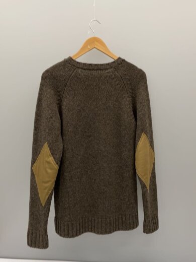 商品画像：ニット・セーター(厚手)/S/ウール/BRW/無地/MTR-1844// 2