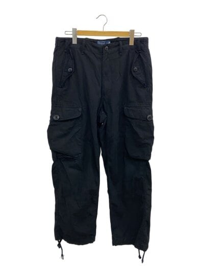 商品画像：カーゴパンツ/32/コットン/BLK/無地 1