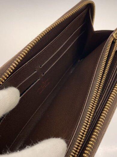 商品画像：1)ジッピー・ウォレット_ダミエ・エベヌ/PVC/BRW/メンズ 6