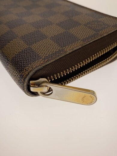 商品画像：1)ジッピー・ウォレット_ダミエ・エベヌ/PVC/BRW/メンズ 8