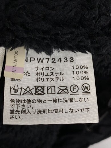 商品画像：ナイロンジャケット/M/ナイロン/BLK/無地/npw72433 4