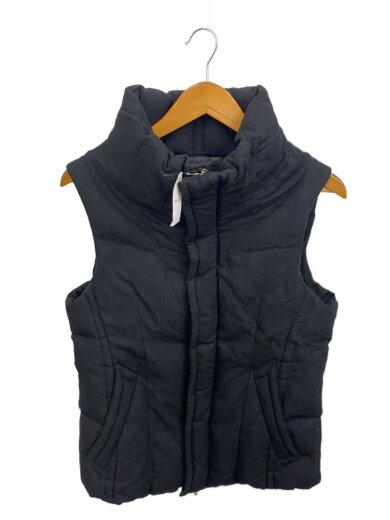 商品画像：ダウンベスト/1/レーヨン/BLK/無地// 1