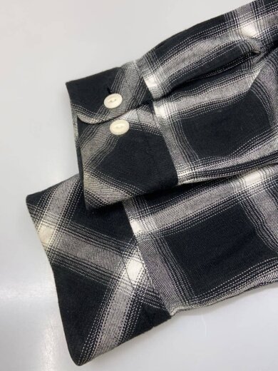 商品画像：長袖シャツ/XL/コットン/BLK/チェック// 5