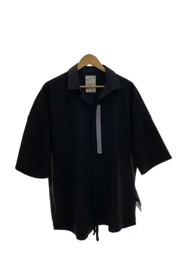 商品画像：半袖シャツ/2/ポリエステル/BLK/21533002 1