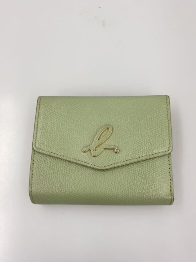 商品画像：2つ折り財布/レザー/GRN/レディース/TAW05-01 1