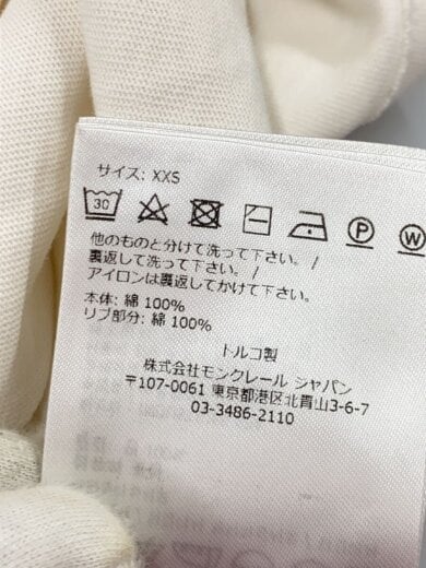商品画像：Tシャツ/XXS/コットン/WHT/I20988C00006-8390T-034 5