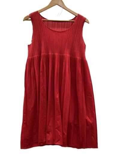 商品画像：ノースリーブワンピース/3/ポリエステル/RED/PP03-JT187 1