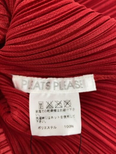 商品画像：長袖カットソー/3/ポリエステル/RED/PP03-JK186/タートルネック 3