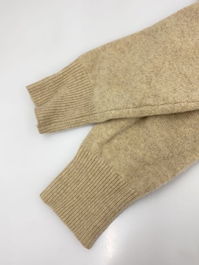 商品画像：24AW/広瀬すずコラボ/W FACE CENTER SLIT KNIT/1/ウール/BEG/17106-22 5