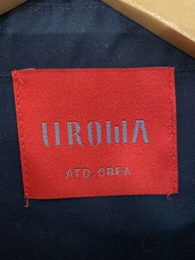 商品画像：LIROMA/シャツワンピース/38/コットン/NVY/無地/OP-7101 3