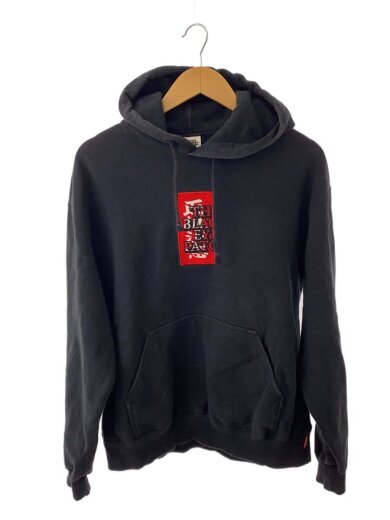 商品画像：パーカー/M/取扱注意/コットン/BLK/フードフチ/袖色褪せ// 1
