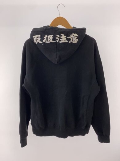 商品画像：パーカー/M/取扱注意/コットン/BLK/フードフチ/袖色褪せ// 2
