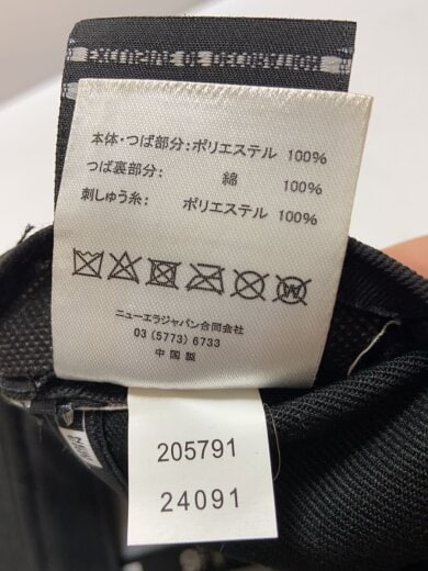 商品画像：キャップ/--/コットン/BLK/メンズ 6