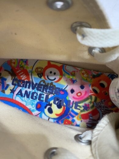 商品画像：ハイカットスニーカー/23.5cm/WHT/キャンバス/1SD194 6