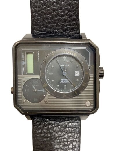 商品画像：クォーツ腕時計/アナログ/--/BLK/BLK/dz-7241// 1