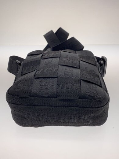 商品画像：23SS/Woven Shoulder Bag/ショルダーバッグ/BLK/無地 4