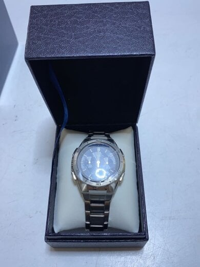 商品画像：ソーラー腕時計・WAVECEPTOR/アナログ/SLV 7