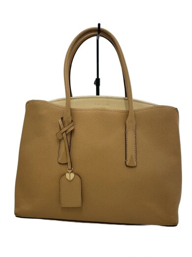 商品画像：トートバッグ/レザー/BEG 1