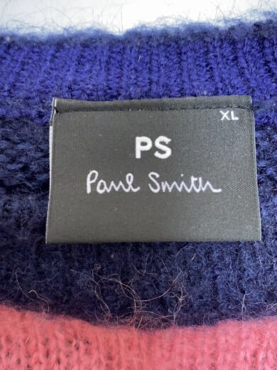 商品画像：ニット・セーター(薄手)/XL/モヘア/マルチカラー/ボーダー/PY-NR-74114 3