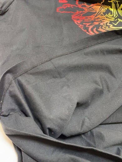 商品画像：Tシャツ/XL/コットン/BLK 9