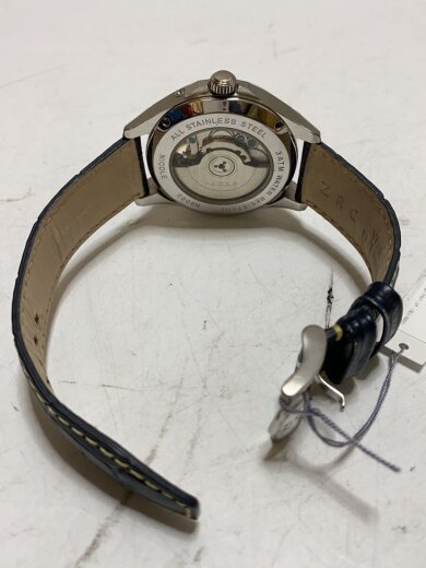 画像：NICOLE自動巻腕時計/アナログ/レザー/BLK/N90024