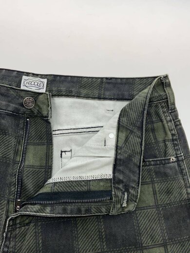 商品画像：HODDLE/ボトム/34/コットン/GRN/チェック 3