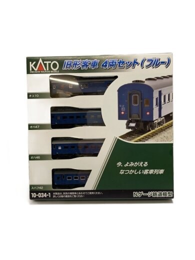 商品画像：鉄道模型/1/150/旧形客車/4両セット(ブルー) 1